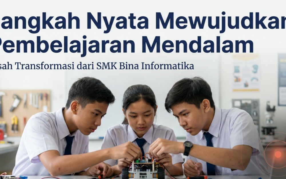 Langkah Nyata SMK Bina Informatika Mewujudkan Pembelajaran Mendalam
